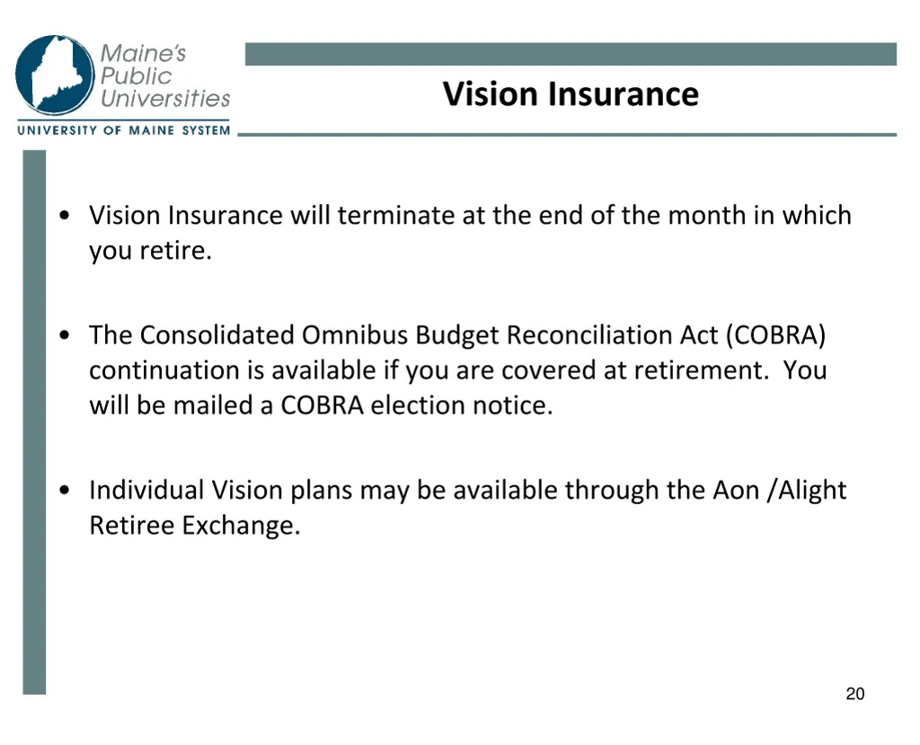 vision insurance