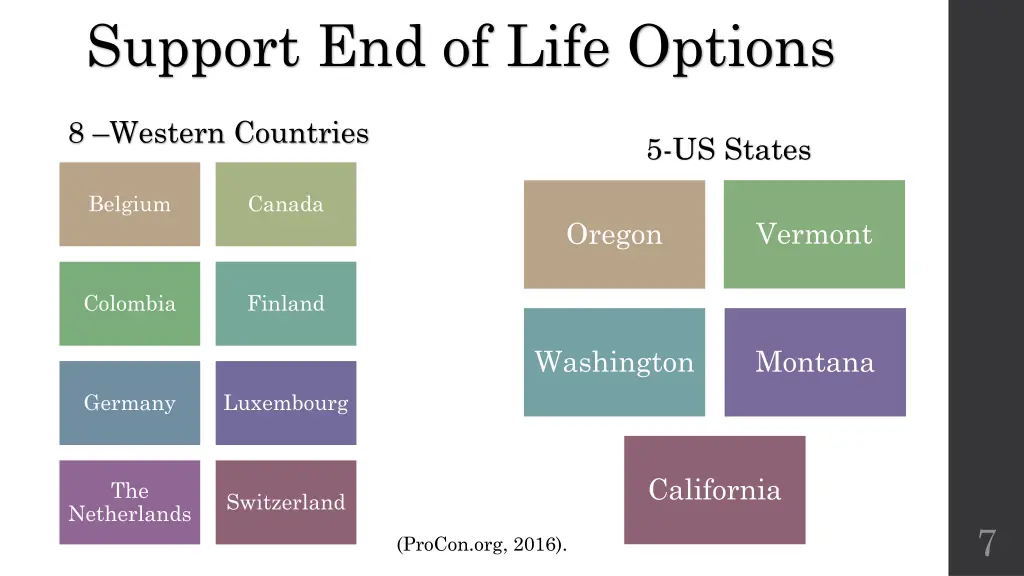 support end of life options