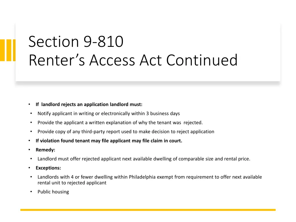 section 9 810 renter s access act continued 1