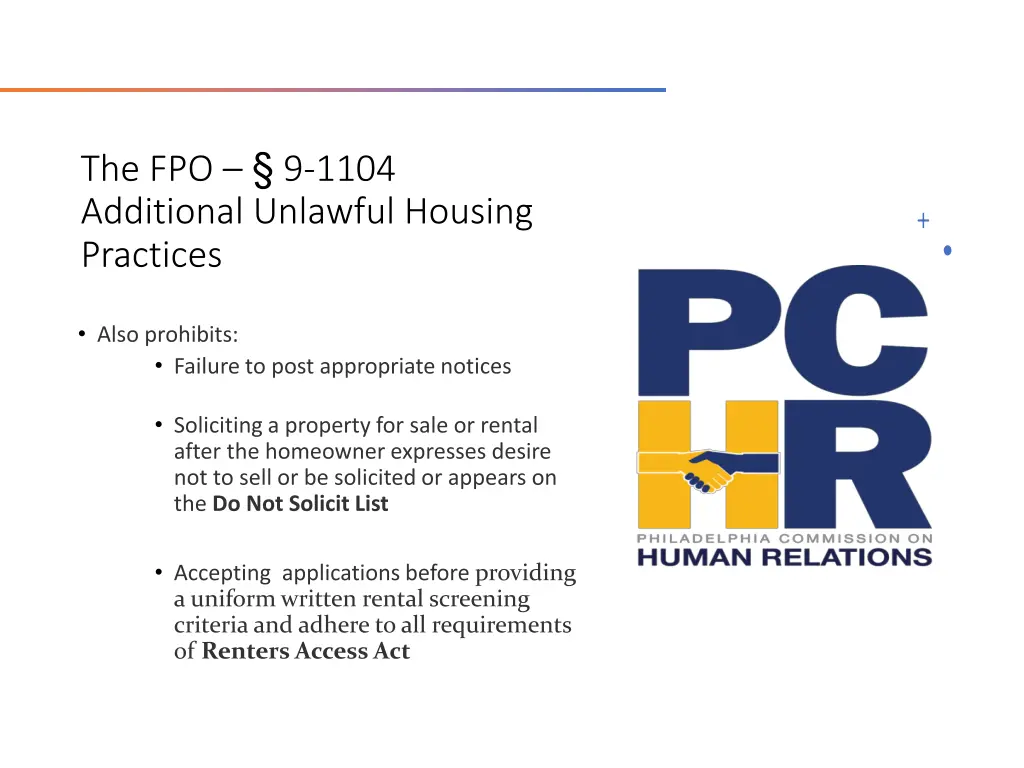 the fpo 9 1104 additional unlawful housing