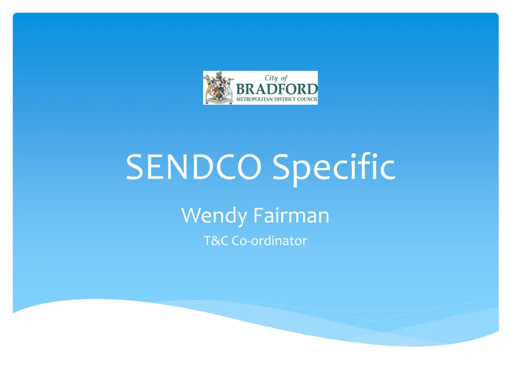 sendco specific