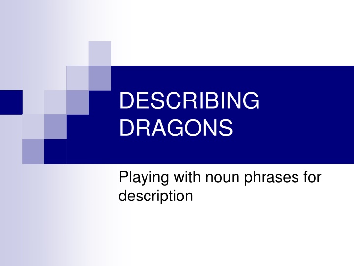 describing dragons