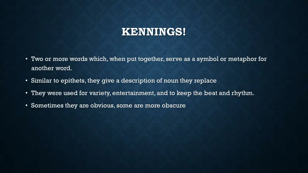 kennings