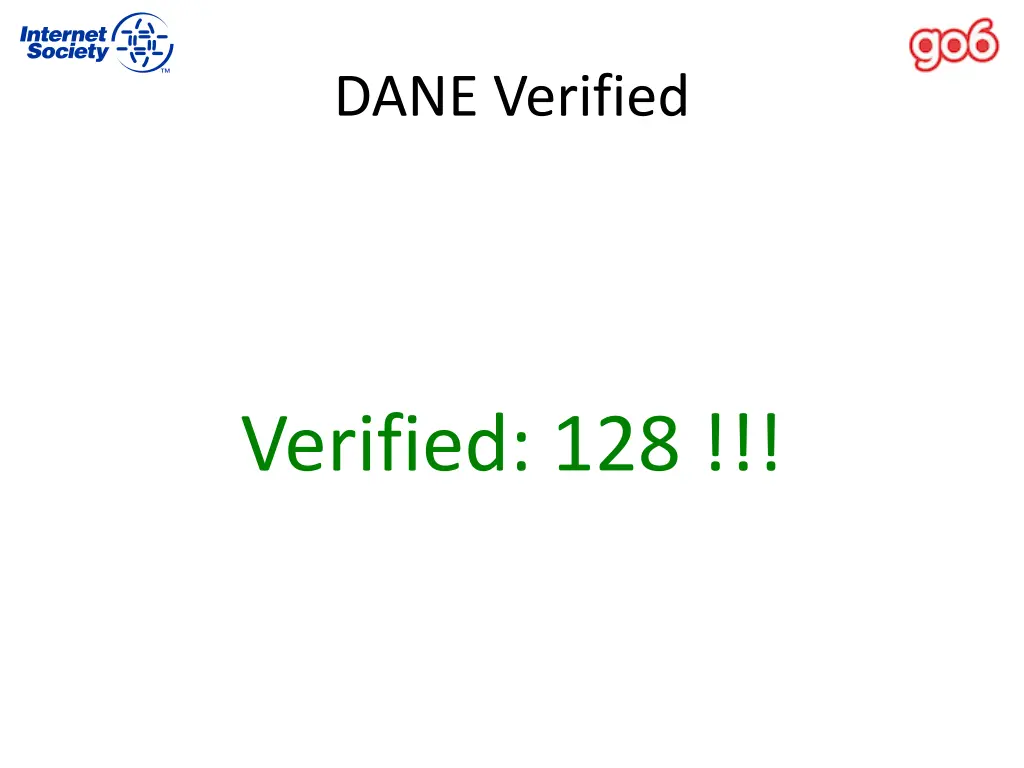 dane verified