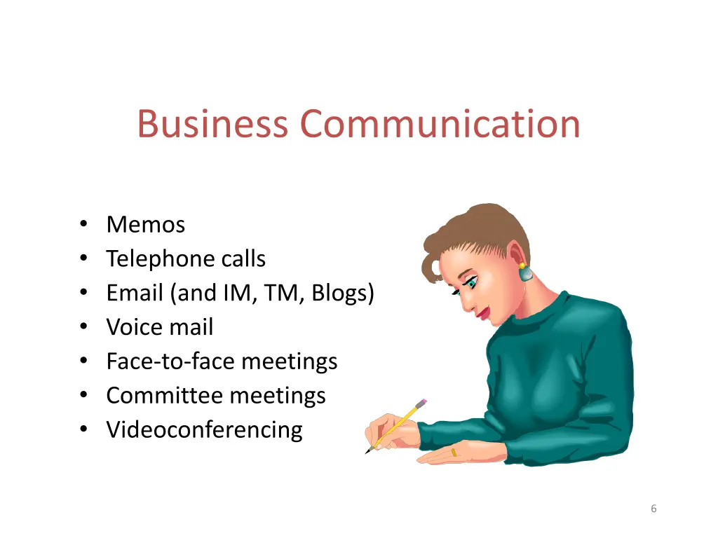 business communication