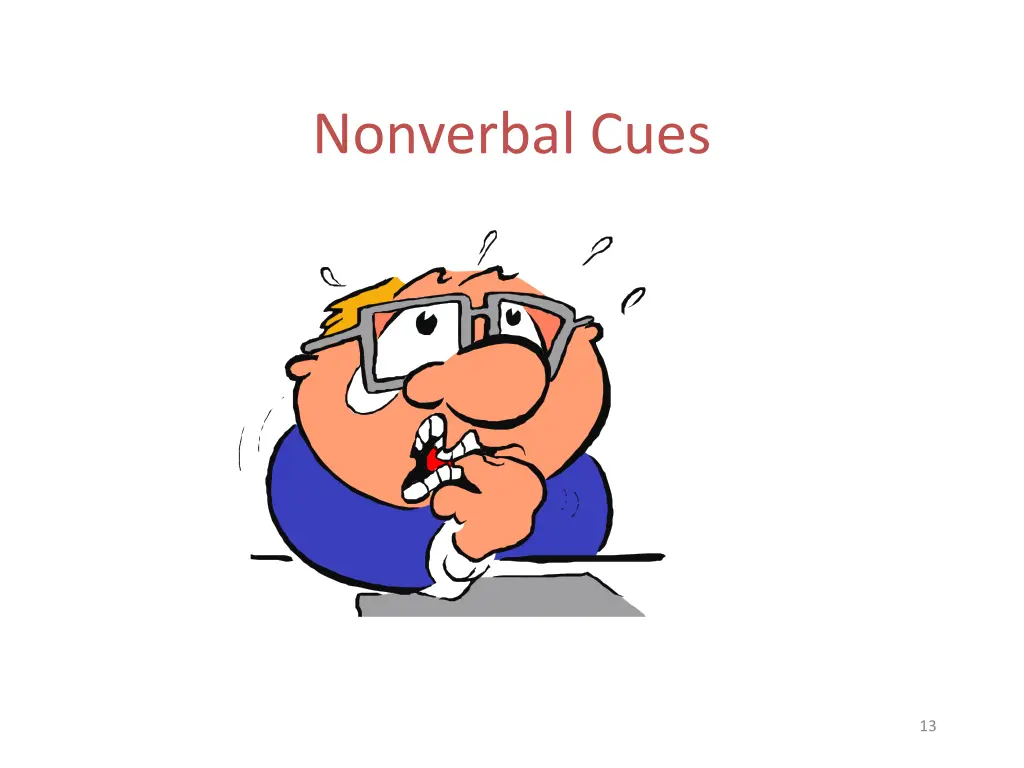 nonverbal cues