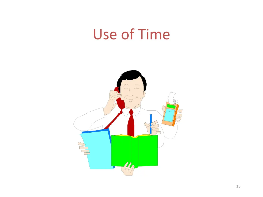 use of time