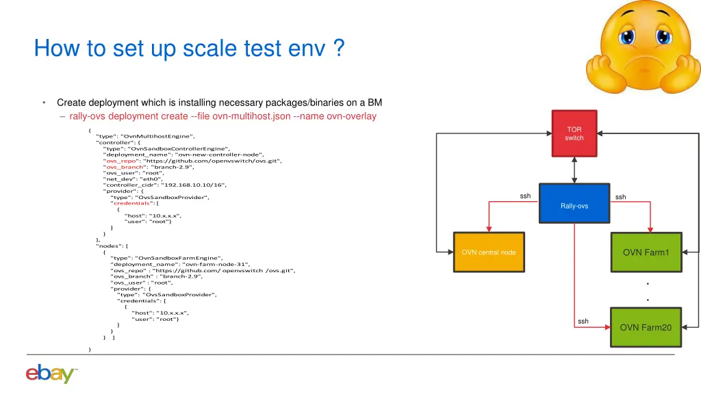 how to set up scale test env