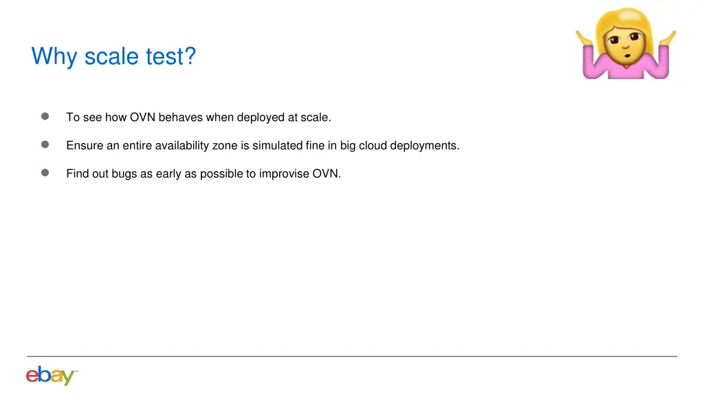 why scale test