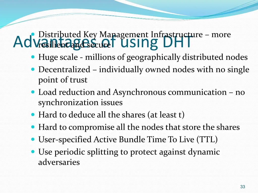 distributed key management infrastructure more