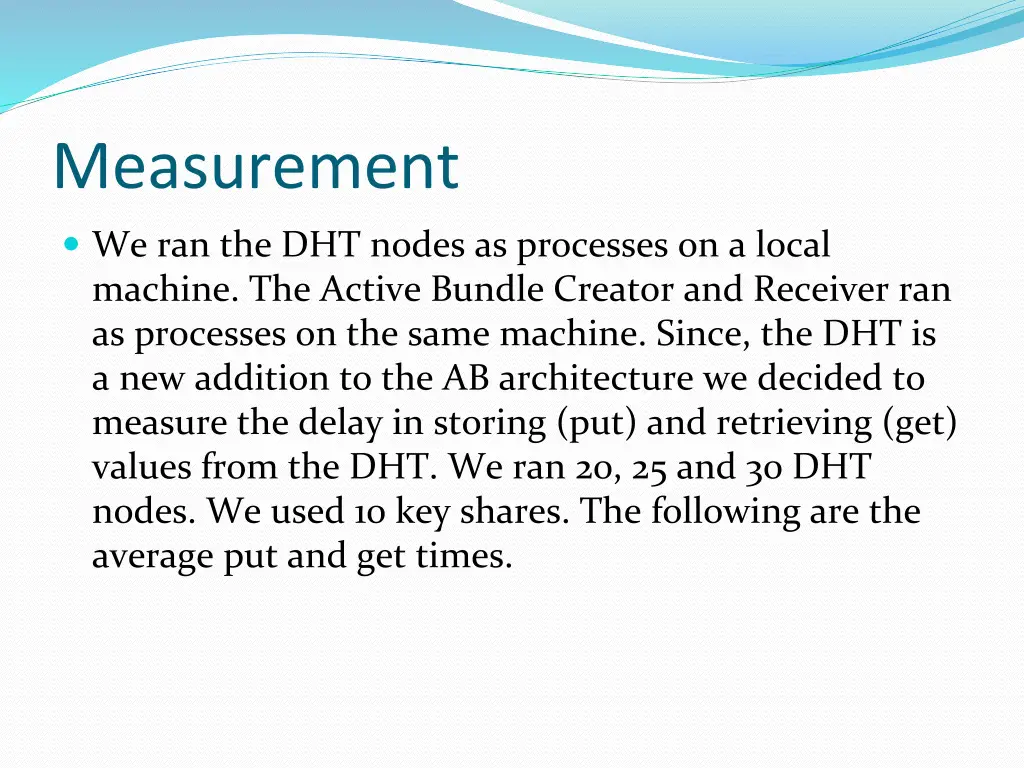 measurement