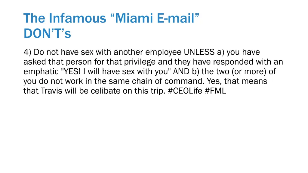 the infamous miami e mail don t s 2