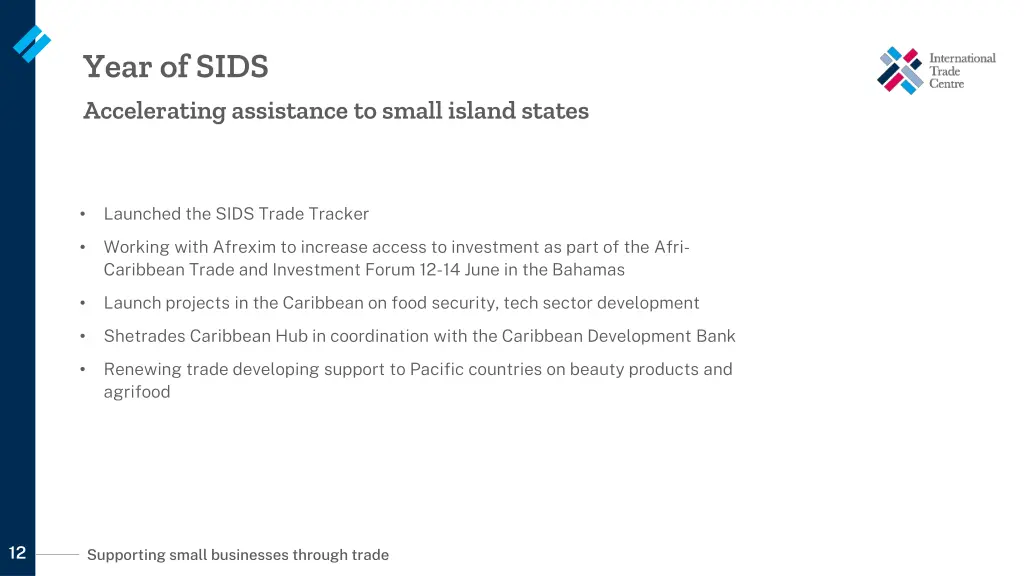 year of sids accelerating assistance to small