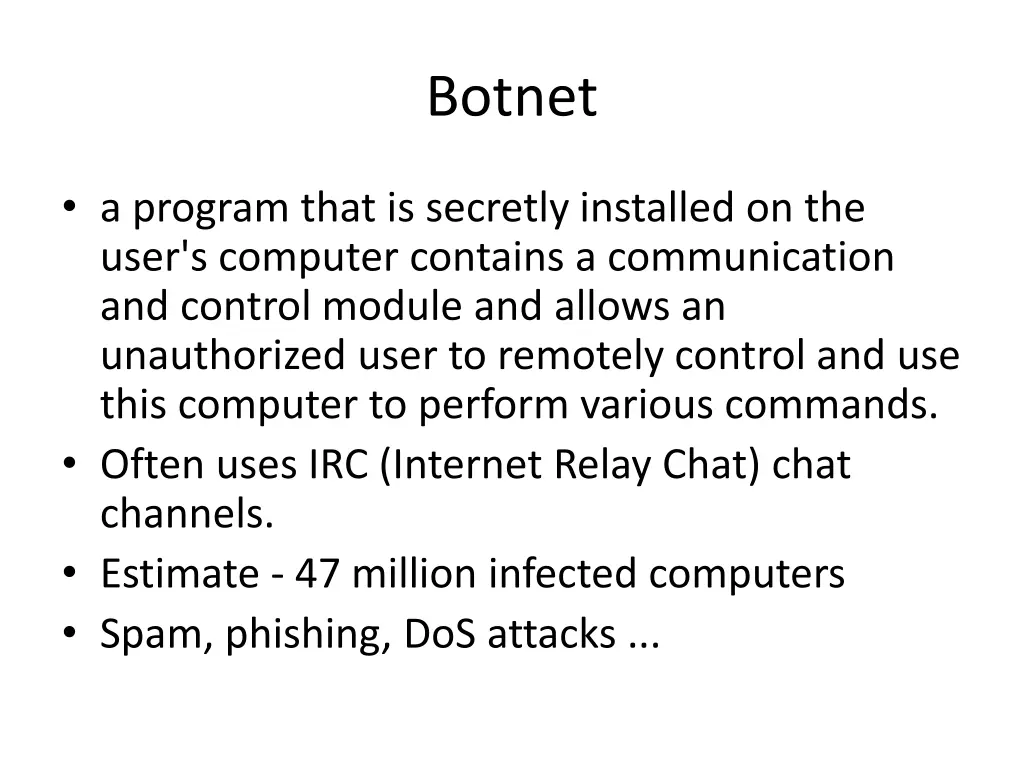 botnet