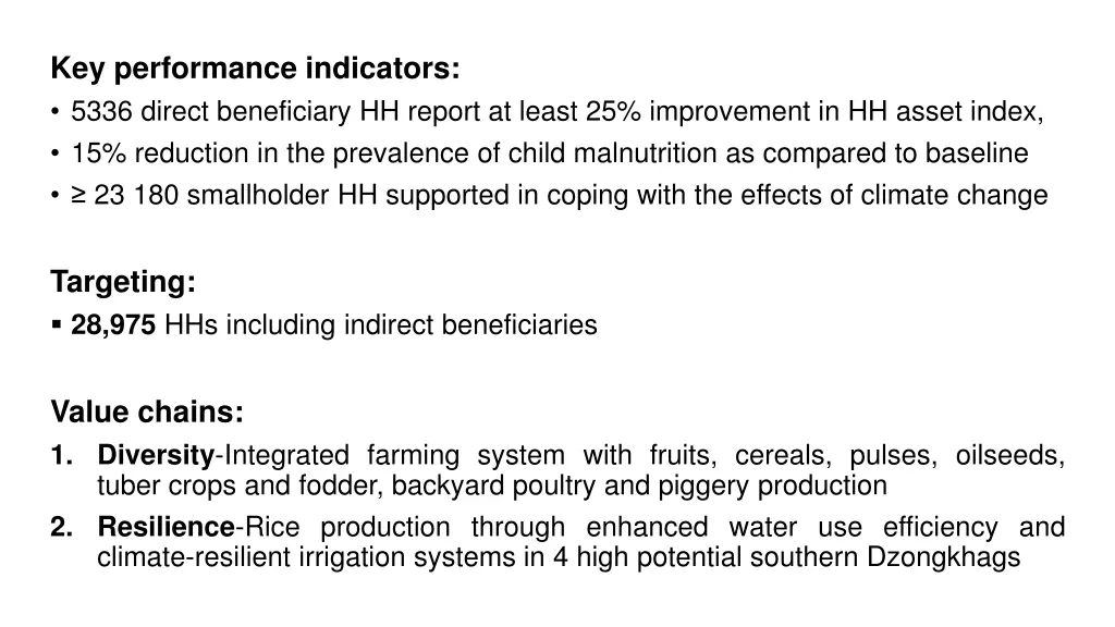 key performance indicators 5336 direct