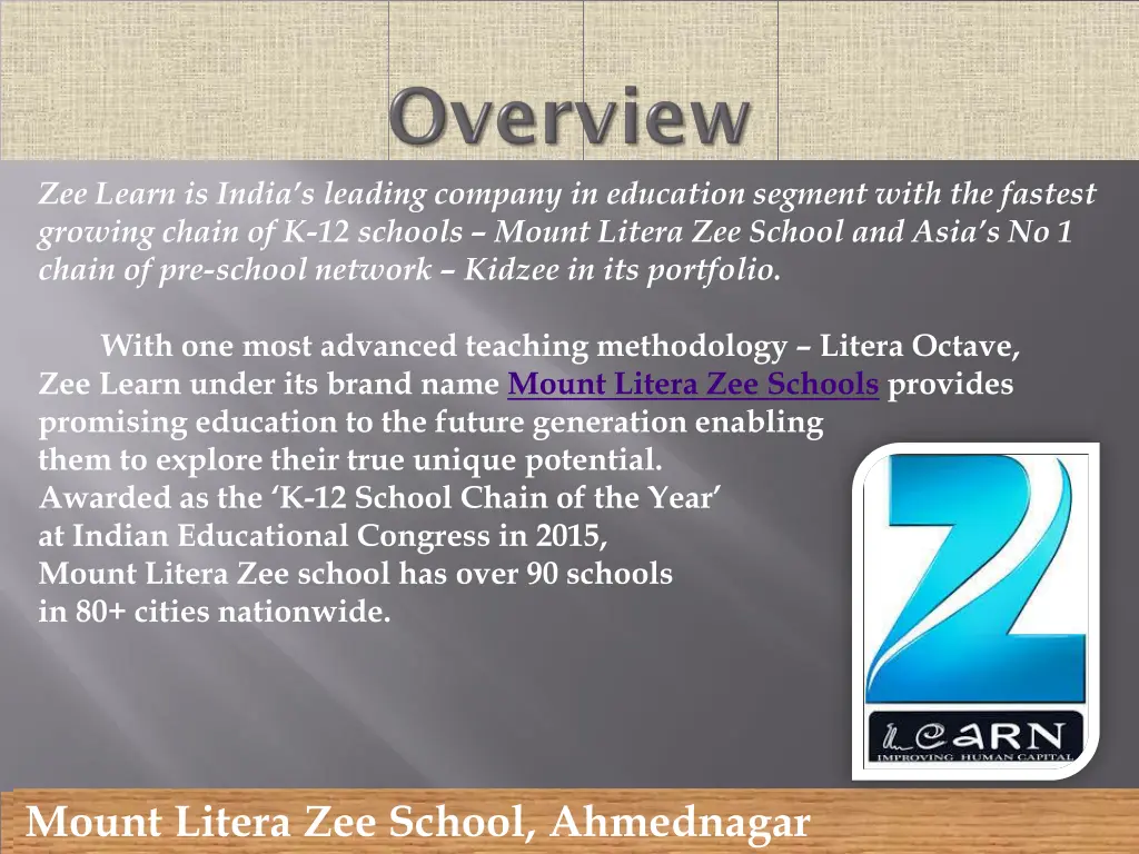 zee learn is india s leading company in education