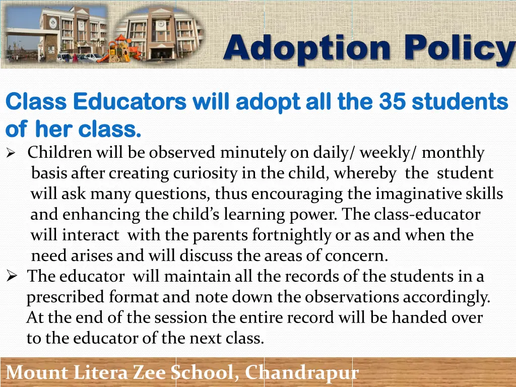 class educators will adopt all the 35 students