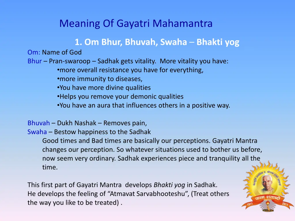 meaning of gayatri mahamantra