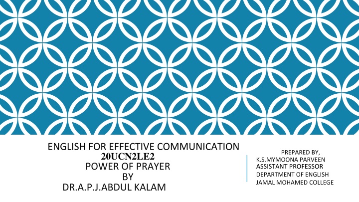 english for effective communication 20ucn2le2