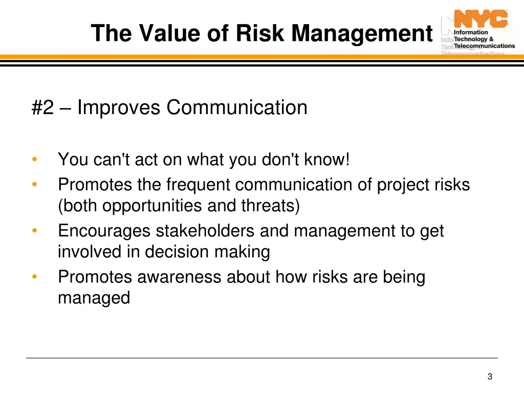 the value of risk management 2