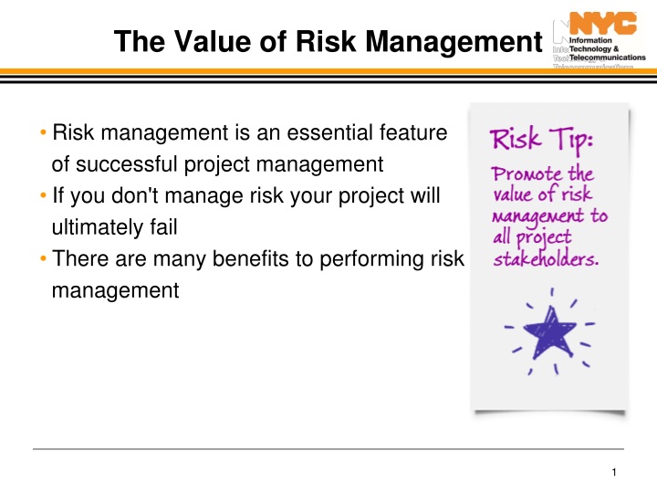 the value of risk management