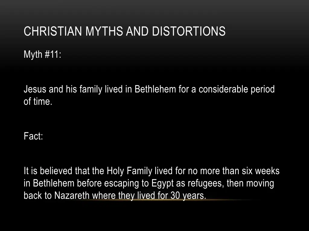 christian myths and distortions 4