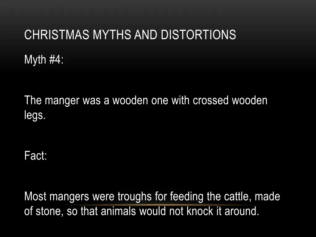 christmas myths and distortions 2