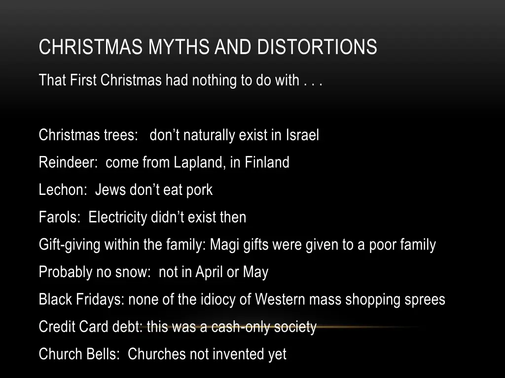 christmas myths and distortions 4