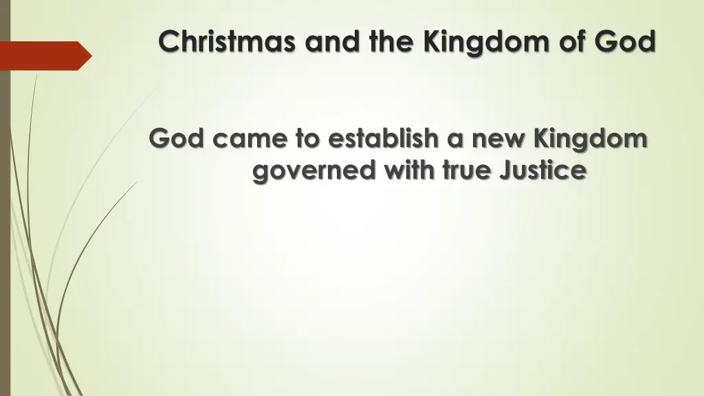 christmas and the kingdom of god 3