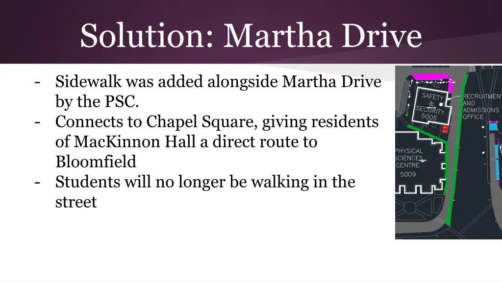 solution martha drive