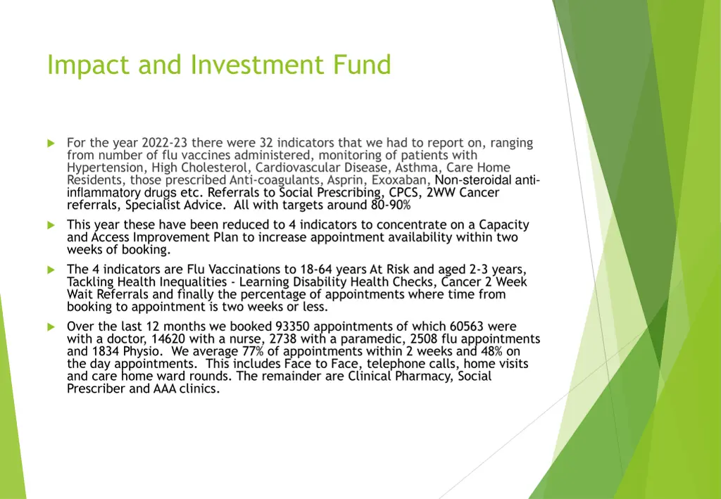 impact and investment fund