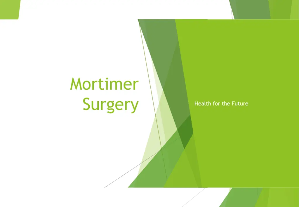 mortimer surgery