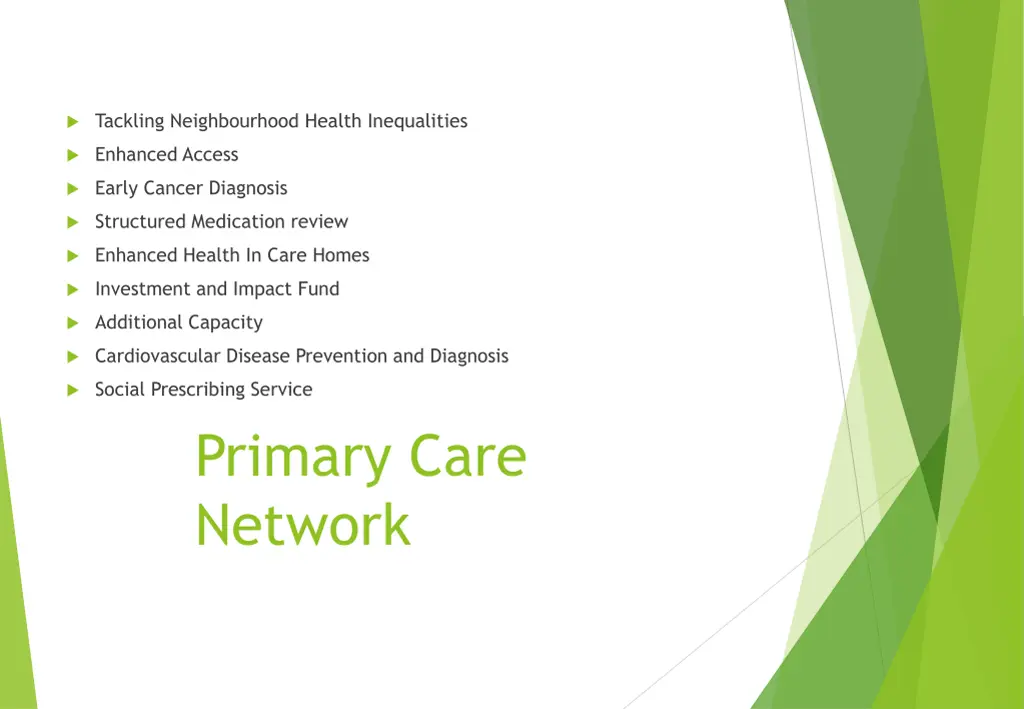 tackling neighbourhood health inequalities