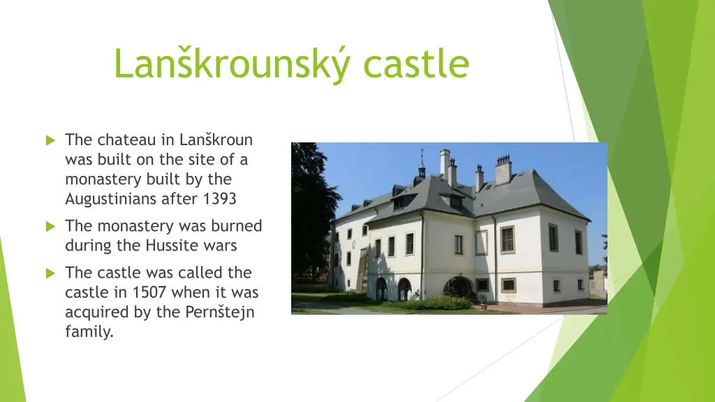 lan krounsk castle