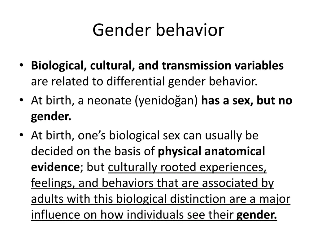 gender behavior 1