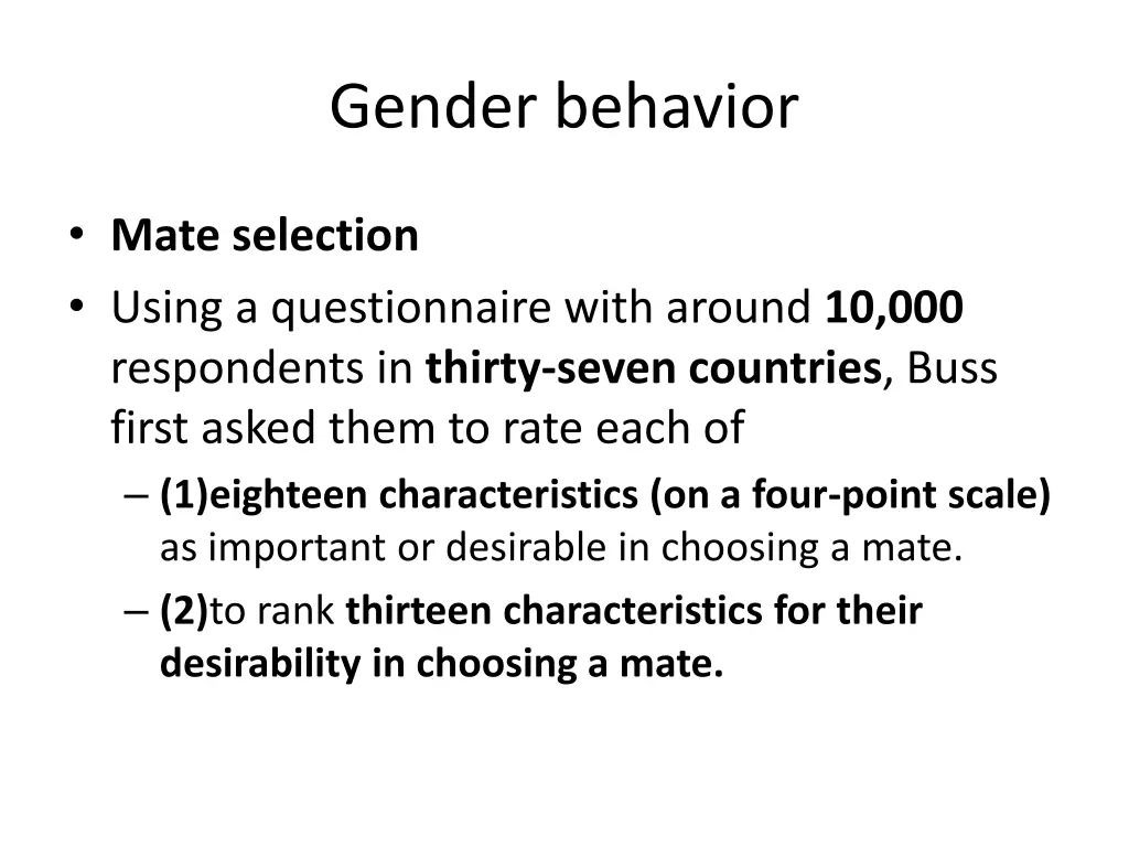 gender behavior 6