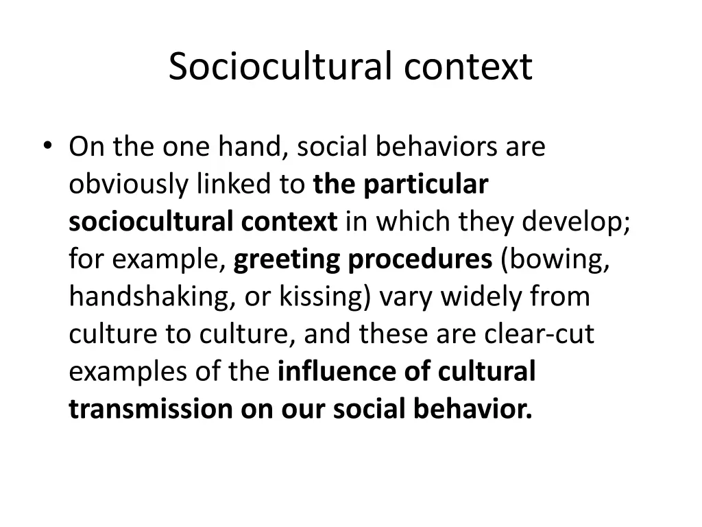 sociocultural context 1