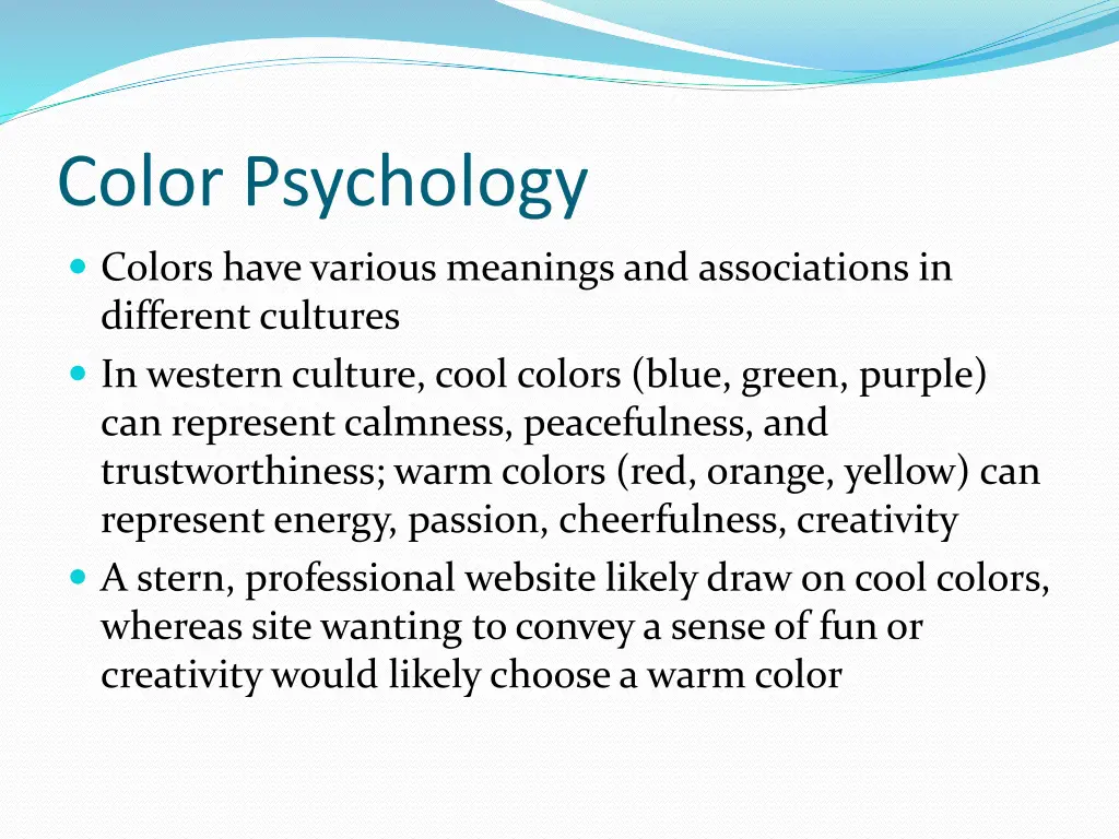 color psychology