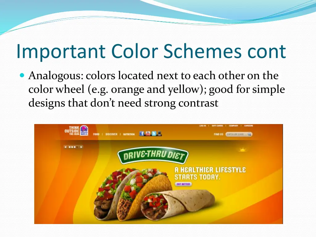 important color schemes cont 1