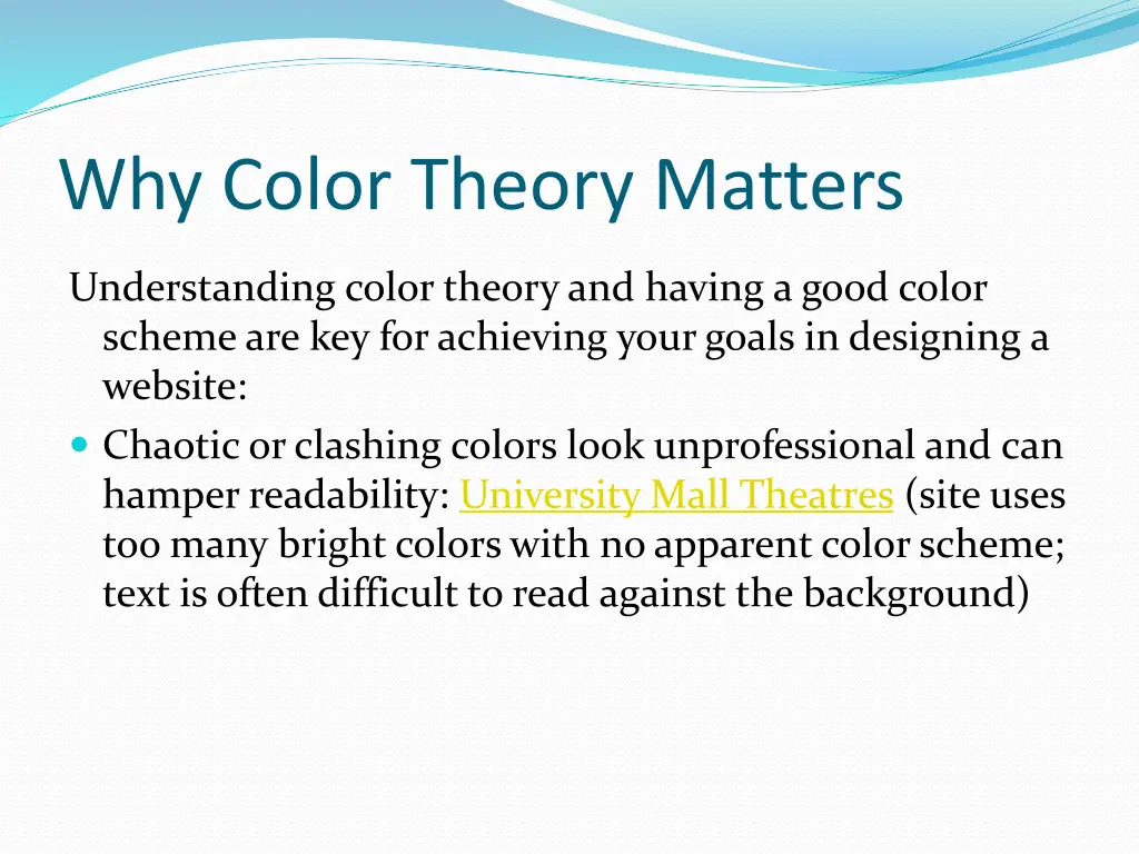 why color theory matters