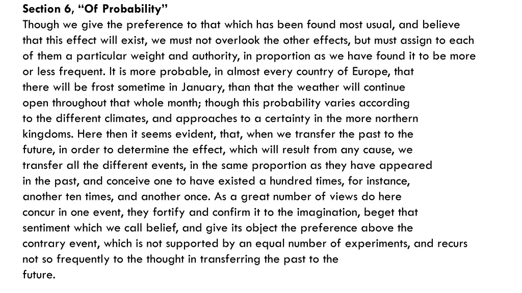 section 6 of probability though we give