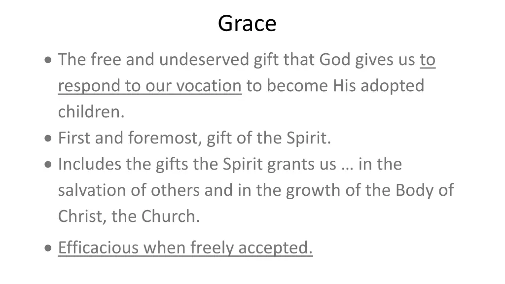 grace