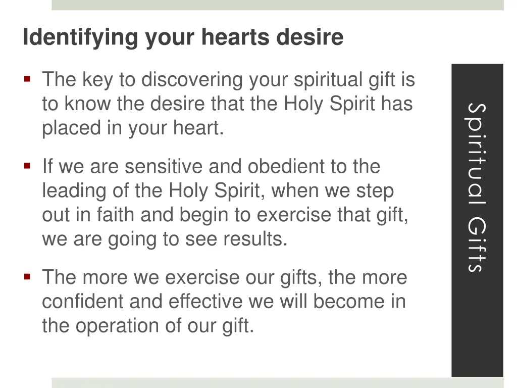 identifying your hearts desire