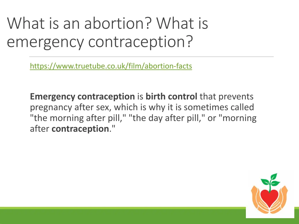 what is an abortion what is emergency