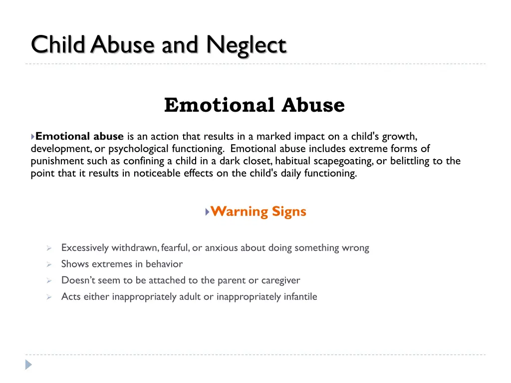 child abuse and neglect 3