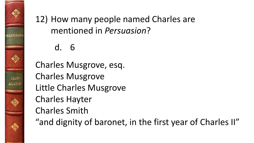 12 how many people named charles are mentioned 1