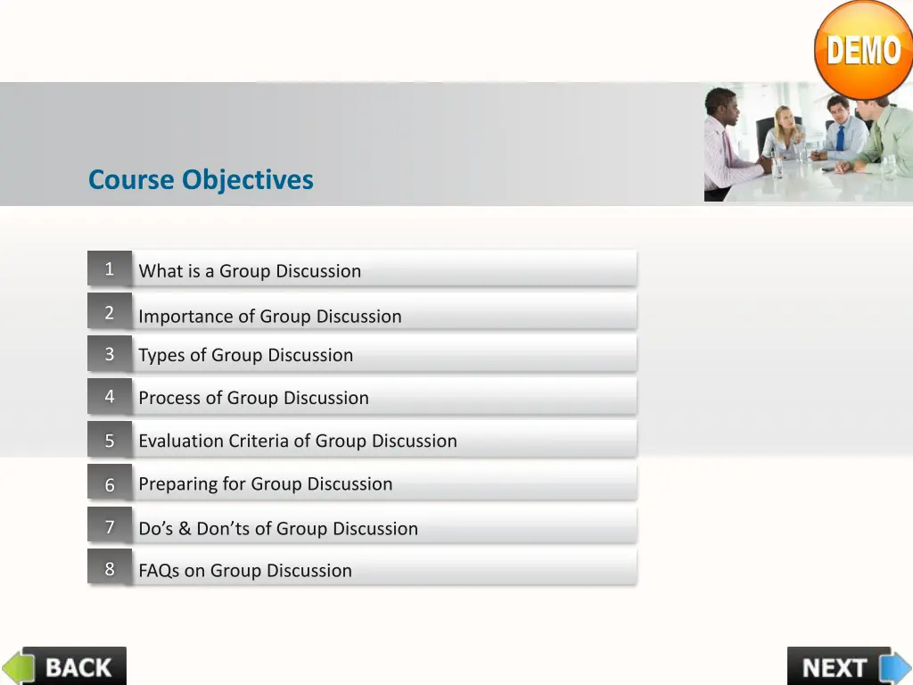 course objectives