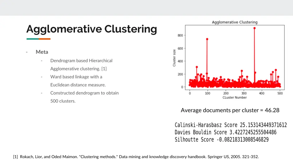 agglomerative clustering