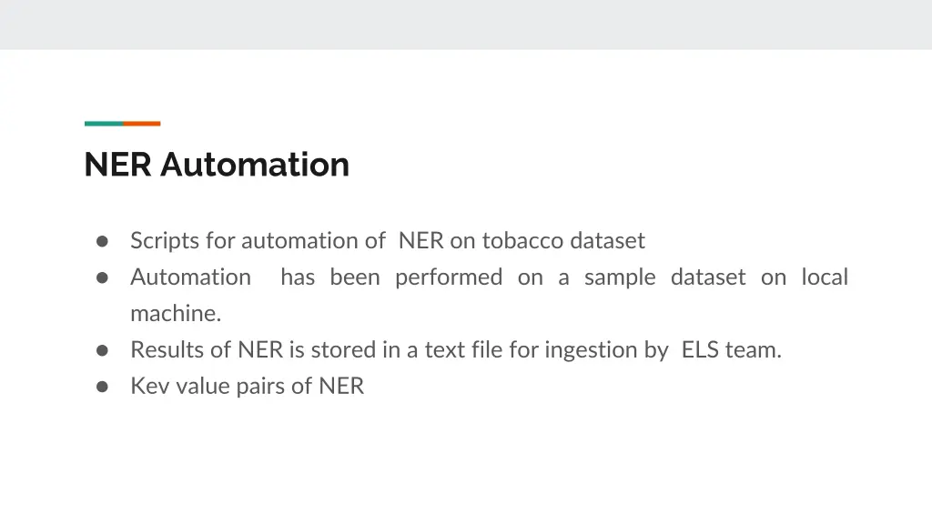 ner automation