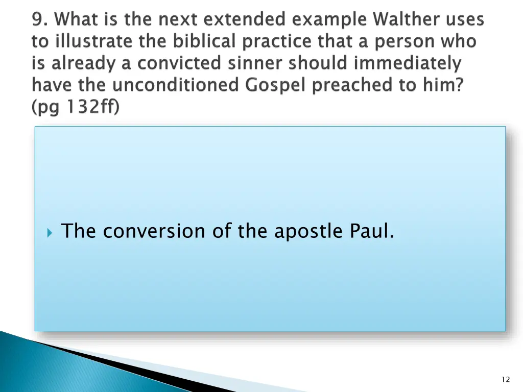 the conversion of the apostle paul